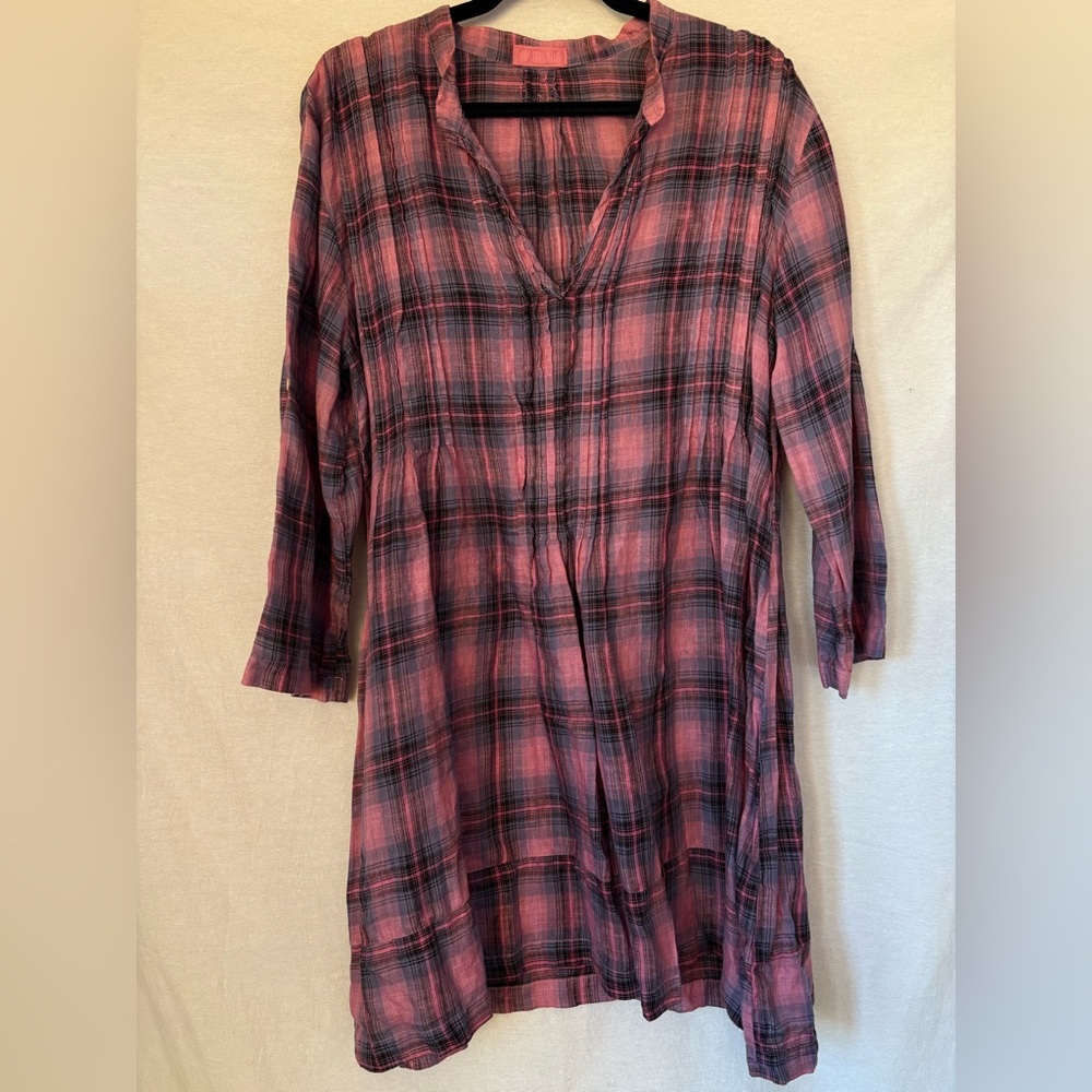 NWOT CP Shades Linen Regina Dress Tunic